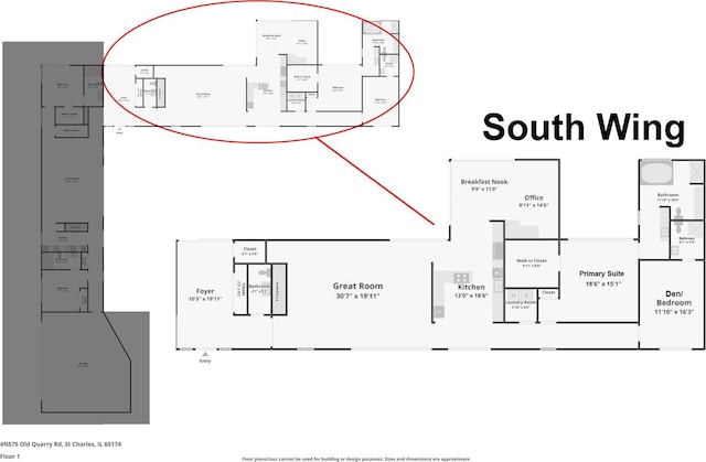4N575 Old Quarry Rd, Saint Charles, IL 60174 - property floor plan