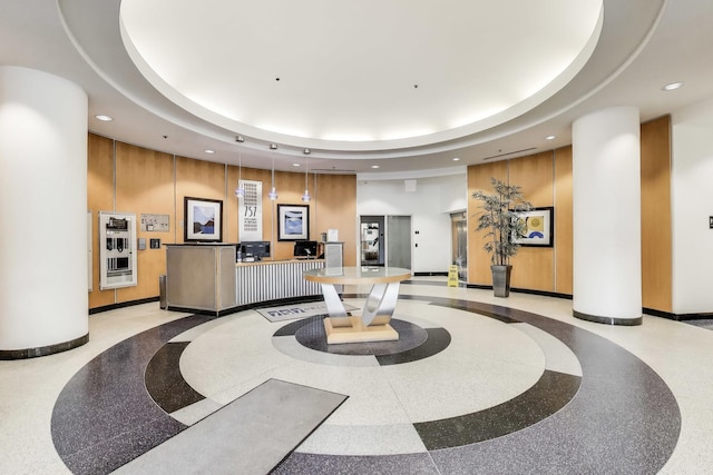 757 N Orleans St Unit 909, Chicago, IL 60654 - community lobby with recessed lighting