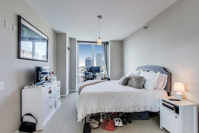 757 N Orleans St Unit 909, Chicago, IL 60654 - carpeted bedroom featuring baseboards