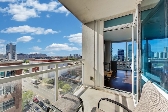 757 N Orleans St Unit 909, Chicago, IL 60654 - balcony with a view of city