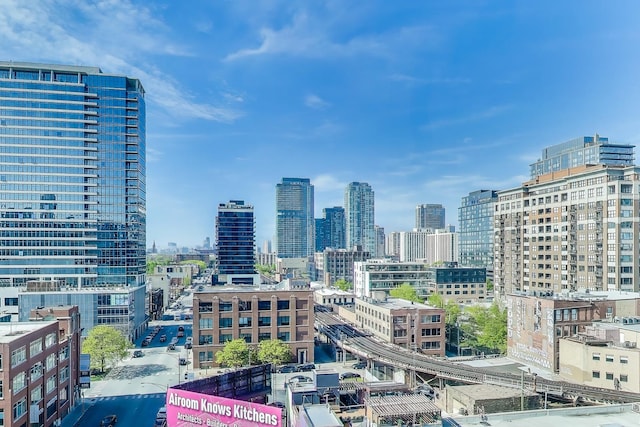 757 N Orleans St Unit 909, Chicago, IL 60654 - skyline view