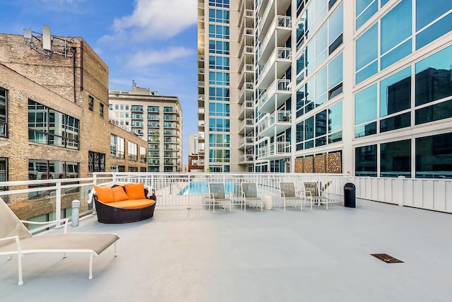 757 N Orleans St Unit 909, Chicago, IL 60654 - view of patio