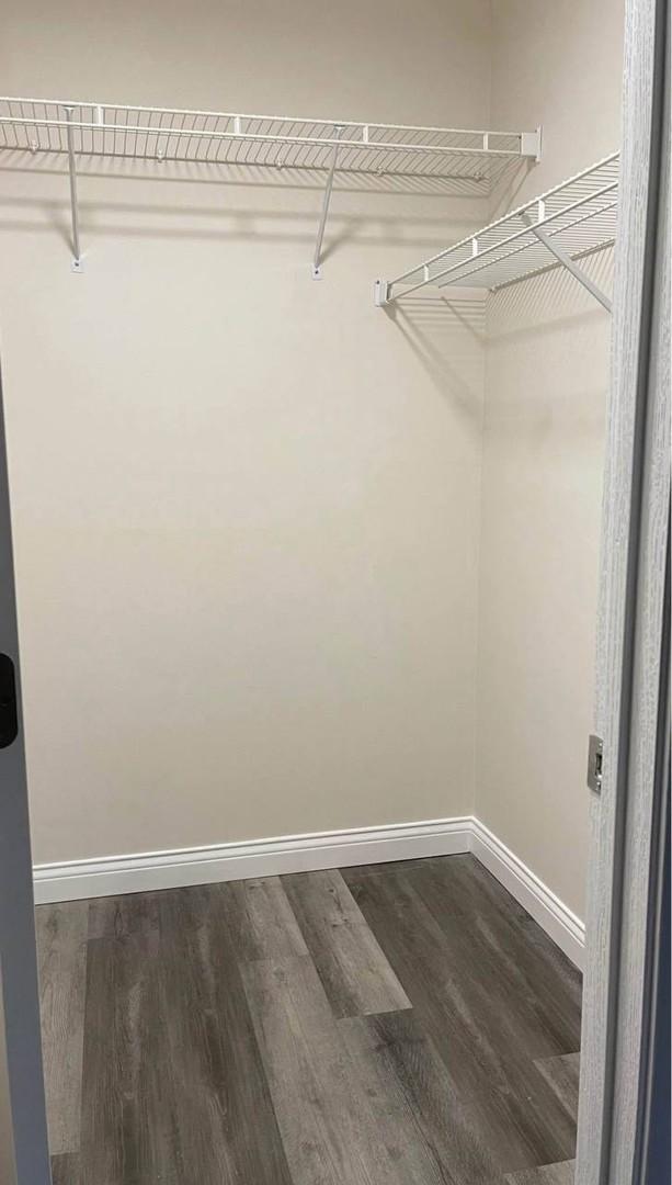 633 Virginia Rd Unit 116, Crystal Lake, IL 60014 - spacious closet with dark wood finished floors
