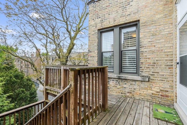 626 Judson Ave Unit 3, Evanston, IL 60202 - view of wooden terrace