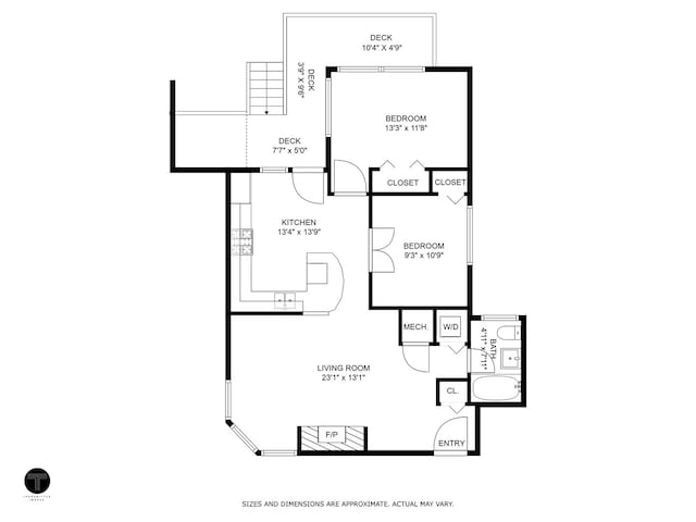 626 Judson Ave Unit 3, Evanston, IL 60202 - home floor plan