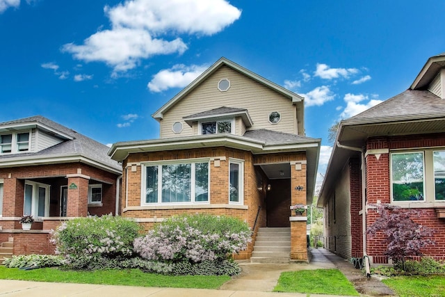 5319 W Cullom Ave, Chicago, IL 60641 - view of front of property featuring brick siding