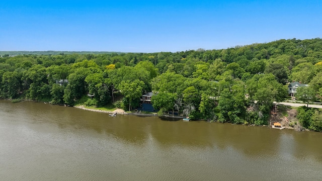 605 N 4th St, Oregon, IL 61061 - drone / aerial view of a large body of water and a forest