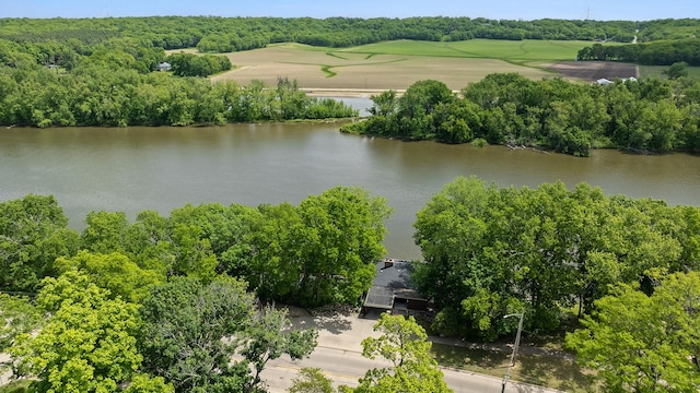 605 N 4th St, Oregon, IL 61061 - drone / aerial view of a large body of water
