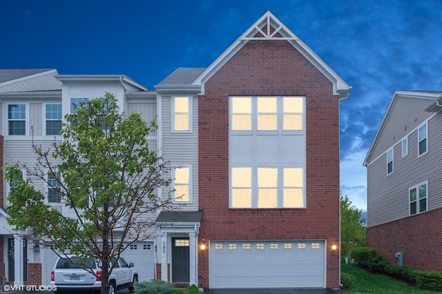 790 Weller Dr, Des Plaines, IL 60016 - view of front of property with brick siding and a garage