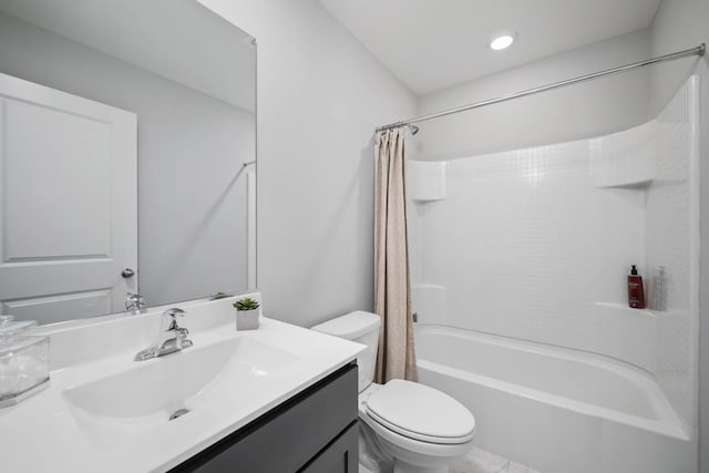1554 Sequoia Way, Pingree Grove, IL 60140 - full bath featuring toilet, shower / bathtub combination with curtain, and vanity