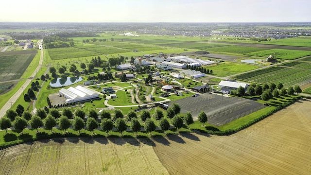 1554 Sequoia Way, Pingree Grove, IL 60140 - overview of rural landscape with rows of crops