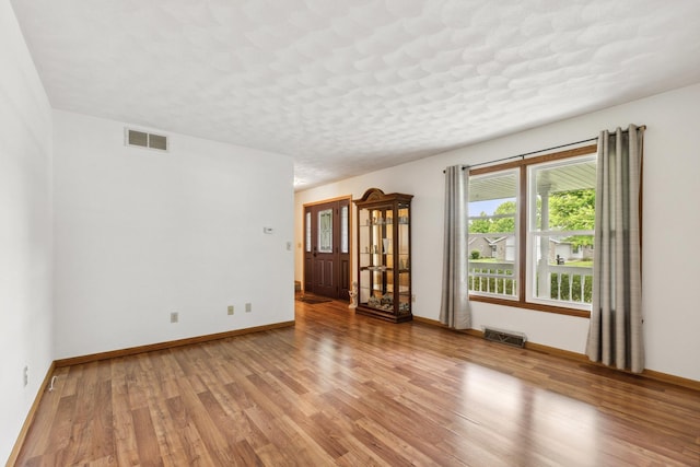 307 Shelden Dr, Winnebago, IL 61088 - unfurnished room featuring light wood-type flooring and baseboards