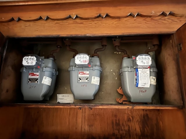 4636 S Wolcott Ave, Chicago, IL 60609 - utilities with gas meter