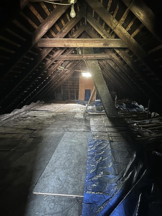 4636 S Wolcott Ave, Chicago, IL 60609 - view of attic