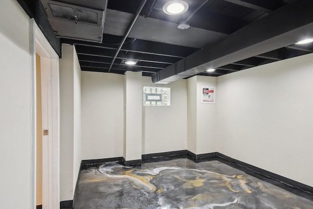 8428 S Rhodes Ave, Chicago, IL 60619 - basement featuring baseboards