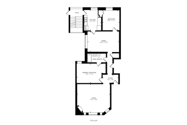 7350 N Ridge Blvd Unit 21B, Chicago, IL 60645 - room layout