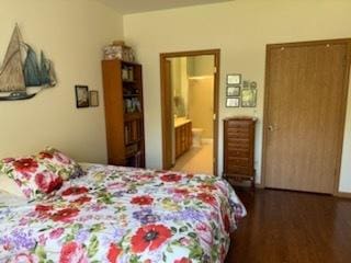21142 W Braxton Ln Unit 21142, Plainfield, IL 60544 - bedroom with wood finished floors and ensuite bath