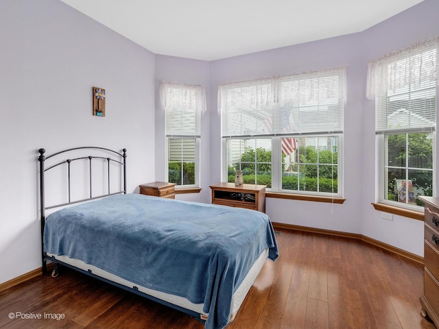 21142 W Braxton Ln Unit 21142, Plainfield, IL 60544 - bedroom featuring baseboards and wood-type flooring
