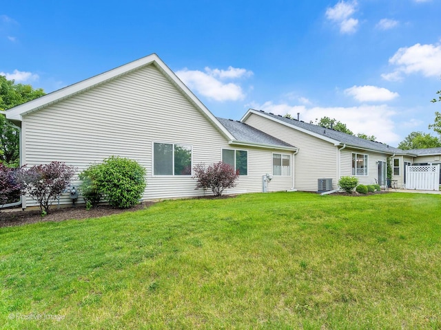 21142 W Braxton Ln Unit 21142, Plainfield, IL 60544 - rear view of house with central AC