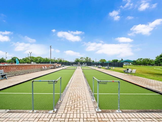 21142 W Braxton Ln Unit 21142, Plainfield, IL 60544 - view of community featuring a bocce ball area