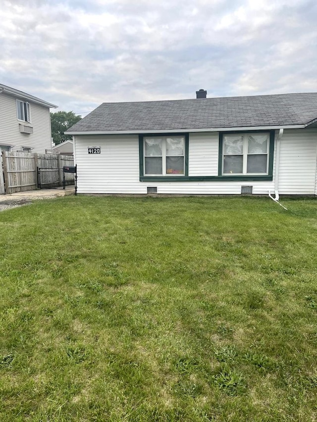 4120 W 90th St, Hometown, IL 60456 - rear view of house with roof with shingles