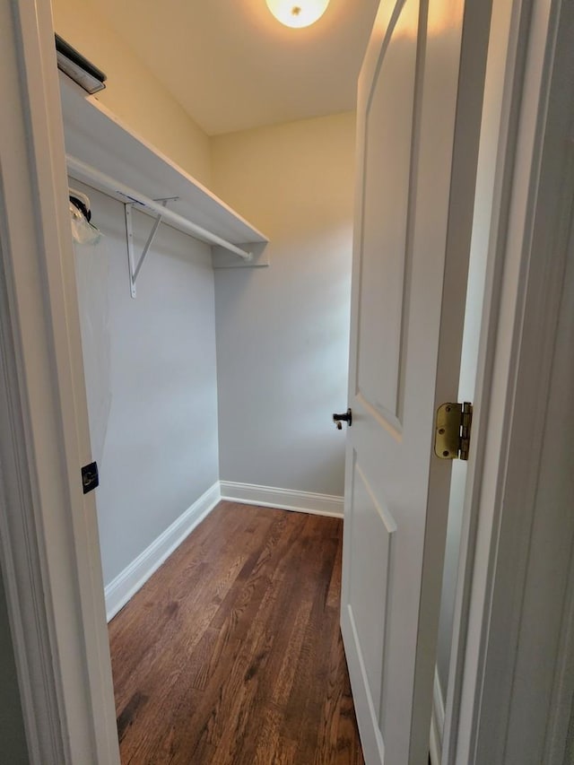 5115 E Ln, Mchenry, IL 60050 - walk in closet with dark wood finished floors