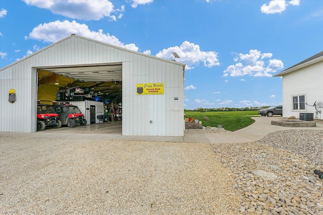 55 N 2600e Rd, Rankin, IL 60960 - view of outbuilding featuring central AC