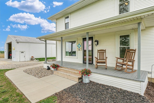 55 N 2600e Rd, Rankin, IL 60960 - entrance to property featuring a porch