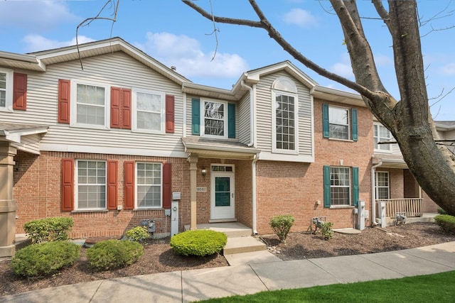 18582 W Point Dr, Tinley Park, IL 60477 - townhome / multi-family property with brick siding