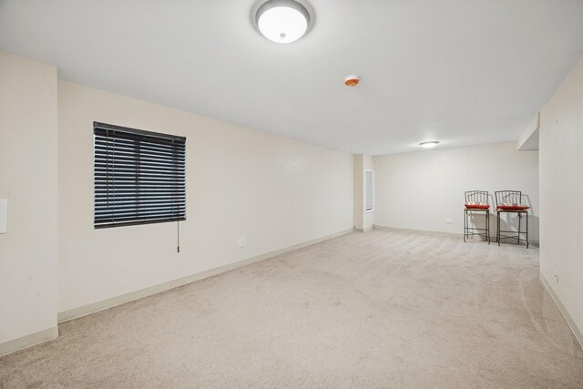 18582 W Point Dr, Tinley Park, IL 60477 - finished below grade area with carpet flooring and baseboards