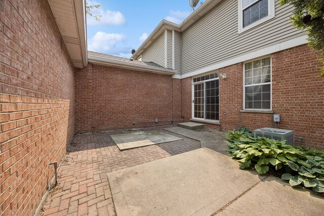 18582 W Point Dr, Tinley Park, IL 60477 - view of patio / terrace featuring cooling unit