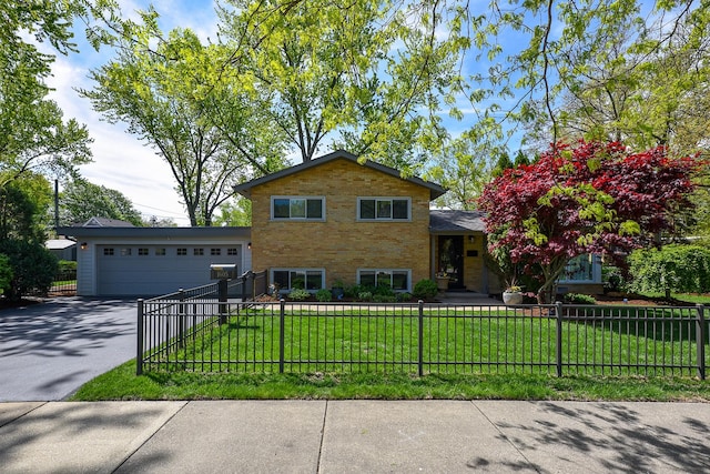 1605 E Euclid Ave, Arlington Heights, IL 60004 - split level home with brick siding