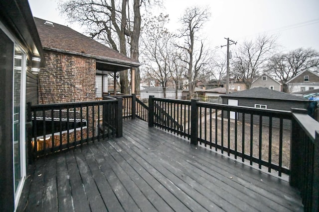 7832 S Evans Ave, Chicago, IL 60619 - deck with a residential view