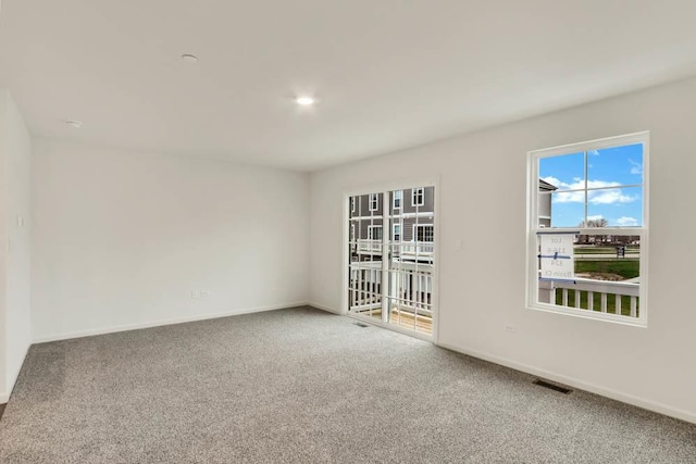 358 Bridgeview Ct, Saint Charles, IL 60174 - spare room featuring carpet flooring and baseboards