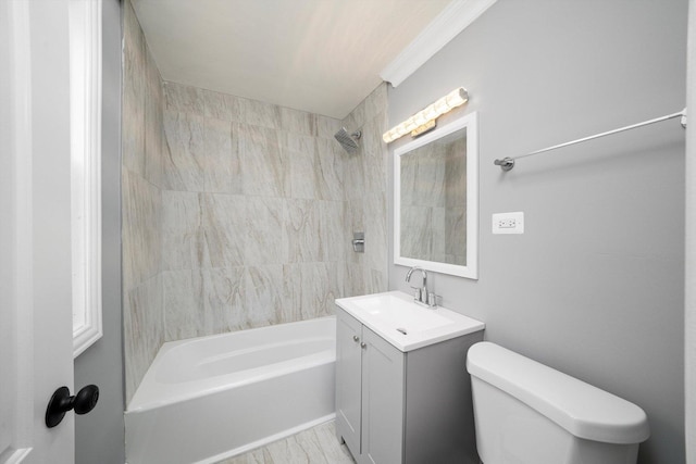 9632 S Yale Ave, Chicago, IL 60628 - bathroom with  shower combination, toilet, and vanity