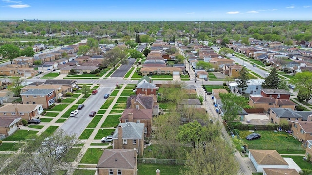 9632 S Yale Ave, Chicago, IL 60628 - aerial view of property and surrounding area featuring nearby suburban area