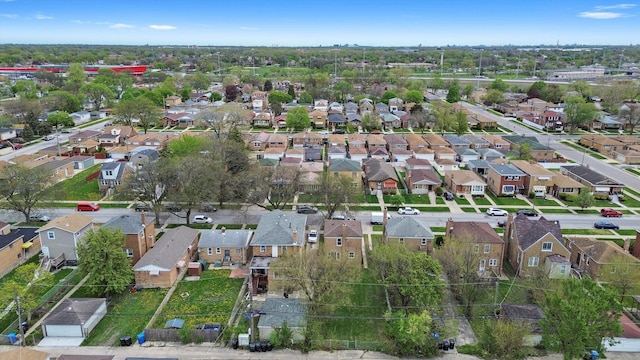 9632 S Yale Ave, Chicago, IL 60628 - aerial perspective of suburban area