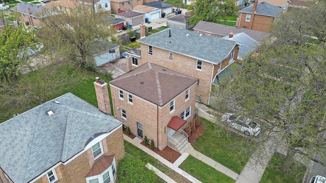 9632 S Yale Ave, Chicago, IL 60628 - aerial perspective of suburban area