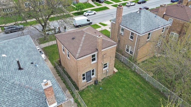 9632 S Yale Ave, Chicago, IL 60628 - aerial view of property and surrounding area