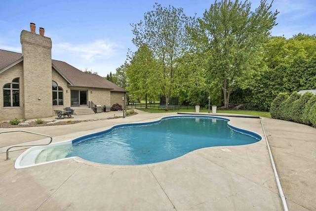 8600 Beall St, Dyer, IN 46311 - swimming pool featuring a patio area