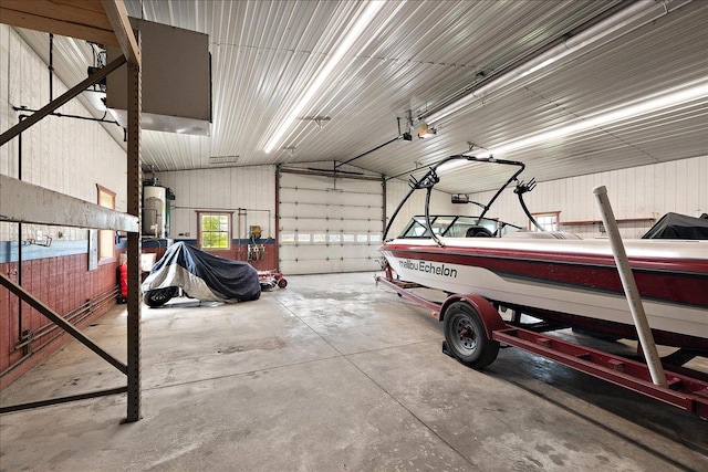 27425 S Steven Ray Dr, Monee, IL 60449 - garage with water heater and a garage door opener