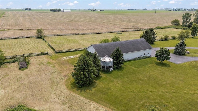 27425 S Steven Ray Dr, Monee, IL 60449 - aerial view of sparsely populated area featuring extensive farmland