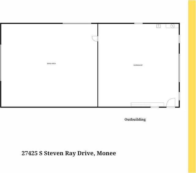 27425 S Steven Ray Dr, Monee, IL 60449 - view of home floor plan