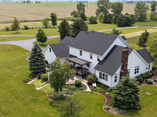 27425 S Steven Ray Dr, Monee, IL 60449 - overview of rural landscape