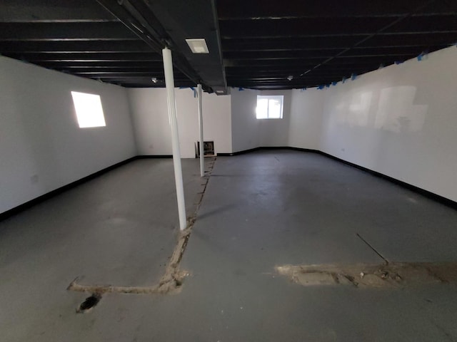 6801 S Oakley Ave, Chicago, IL 60636 - basement featuring baseboards