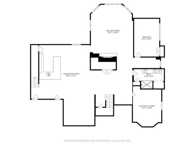 3 Shoreside Dr, South Barrington, IL 60010 - view of floor plan / room layout