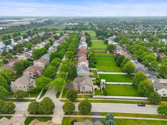 1462 Haversham Dr, Aurora, IL 60502 - aerial perspective of suburban area
