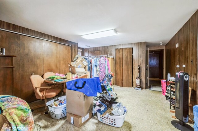 5639 W Montrose Ave, Chicago, IL 60634 - basement featuring wood walls