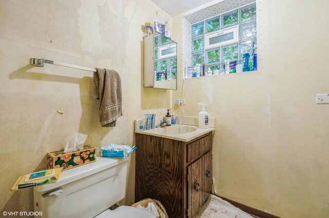 5639 W Montrose Ave, Chicago, IL 60634 - half bath with vanity and toilet