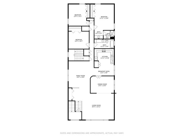 5639 W Montrose Ave, Chicago, IL 60634 - room layout